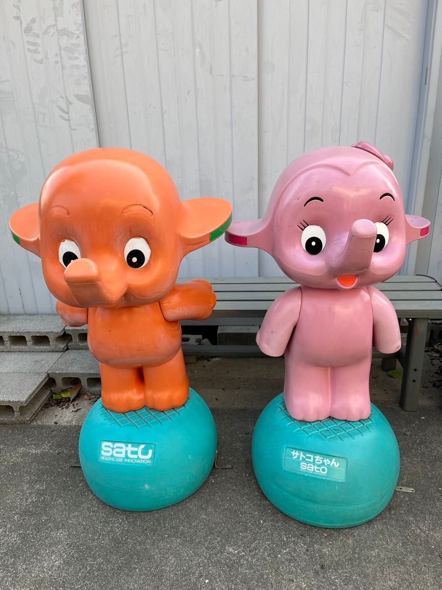 非売品 さとちゃん サトちゃん 大型フィギュア 置物 中古品｜Yahoo