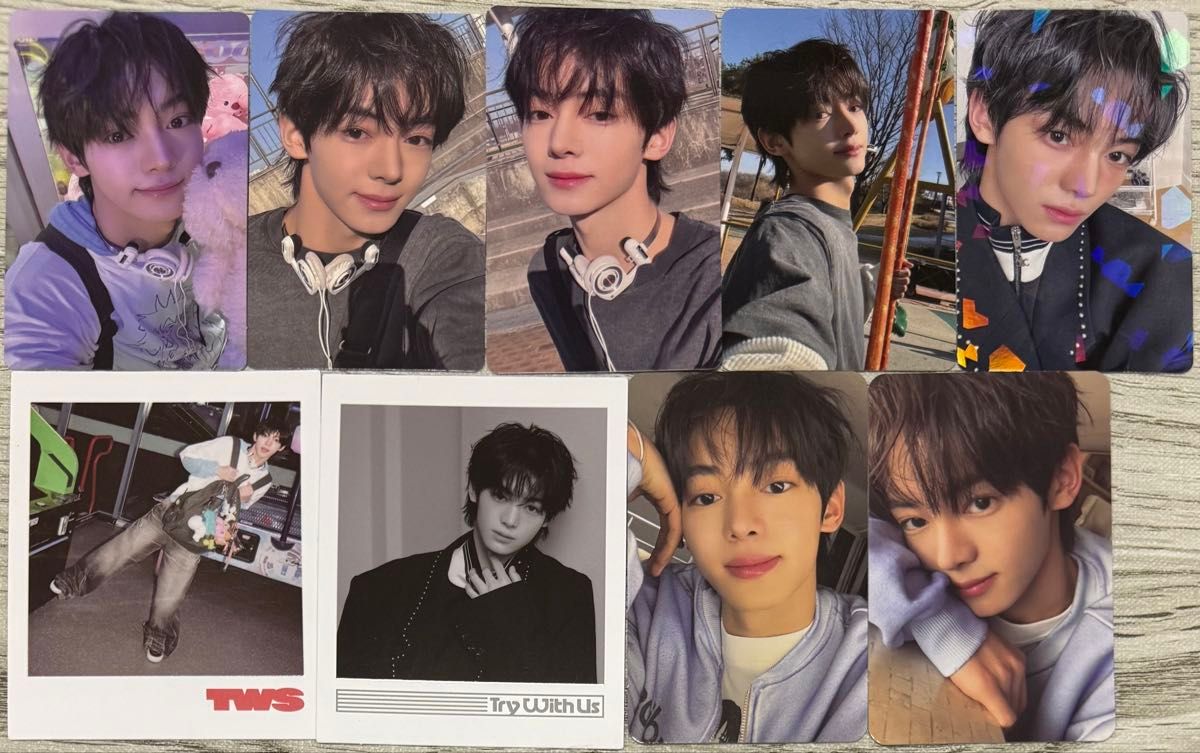 tws タワレコ ハンジン トレカ 特典 sparklingBlue 【公式通販】