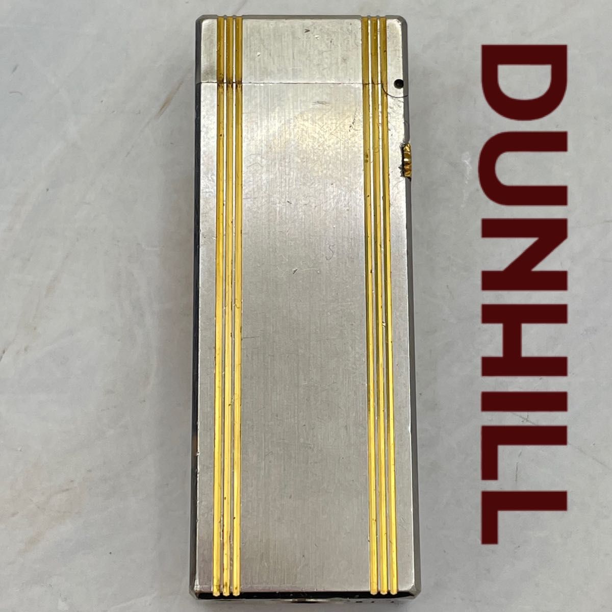 dunhill ダンヒル ローラー ガスライター ライター ゴールド シルバー
