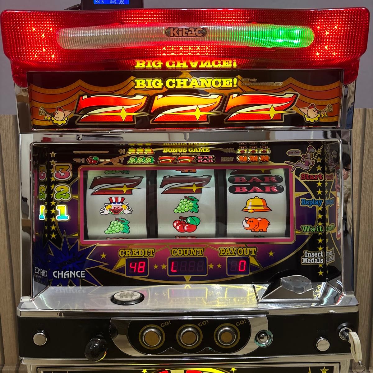 スロット実機 激レア アイムジャグラーEX ブラックパネル オプション