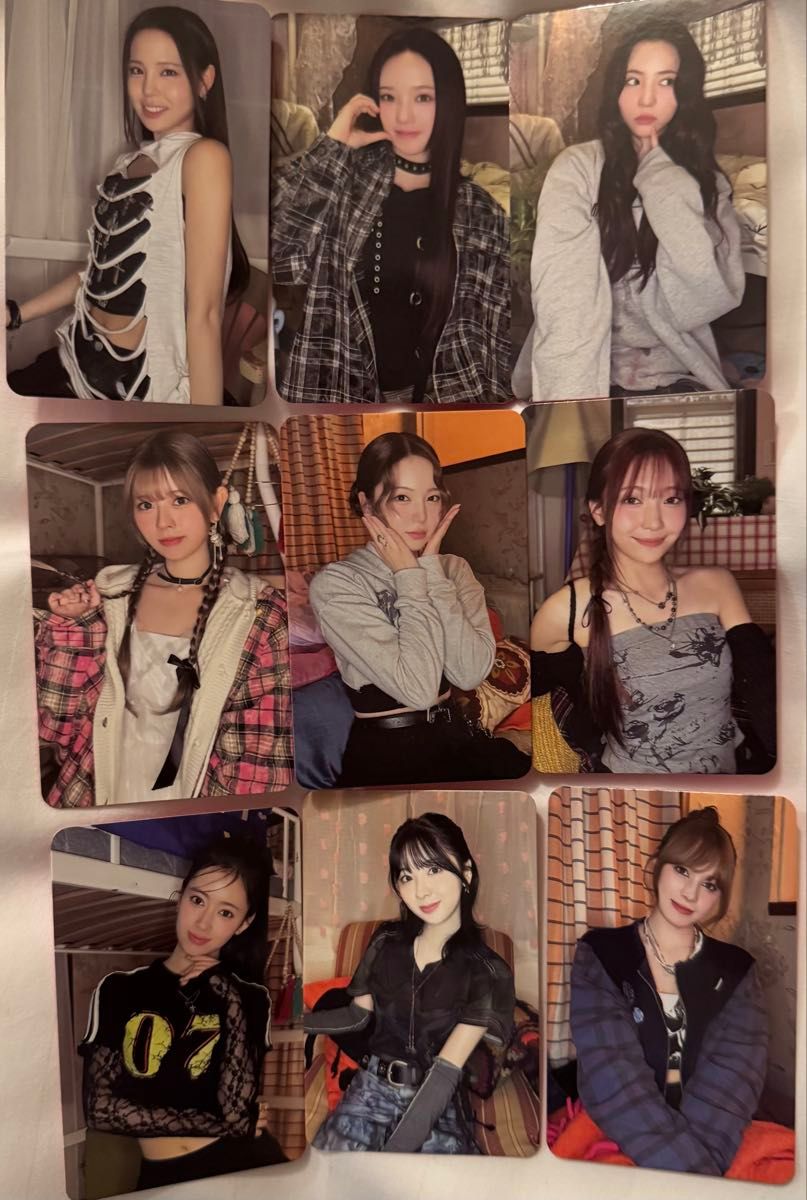 NiziU LOVE LINE nemo version CD QRコード付トレカ 9枚セット（オマケ