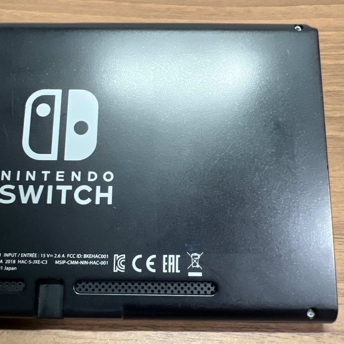 動作確認済・本文要確認 Nintendo Switch HAC 旧型 本体 2018年製 本体