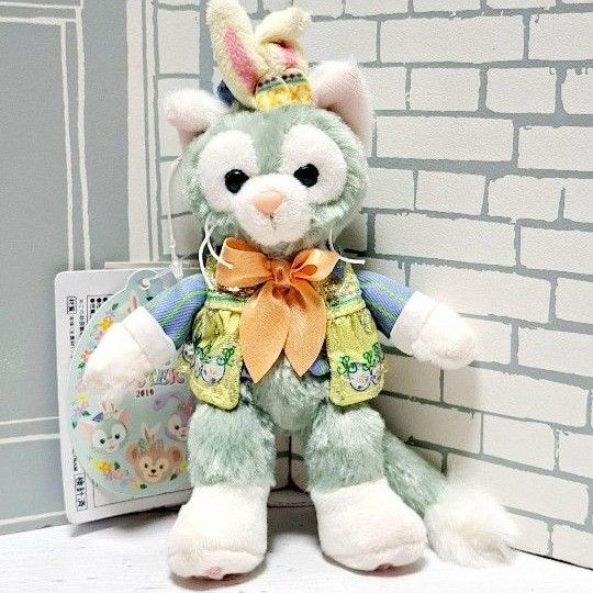 タグ付き未使用】東京ディズニーシー ジェラトーニ ぬいぐるみバッジ