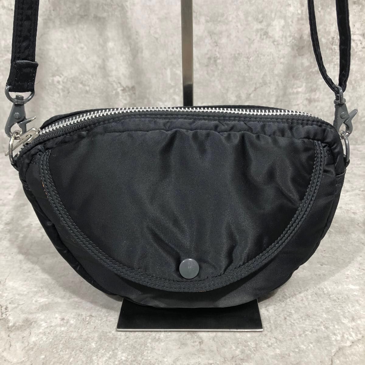 希少 美品 PORTER ポーター タンカー ハーフムーン ショルダーバッグ