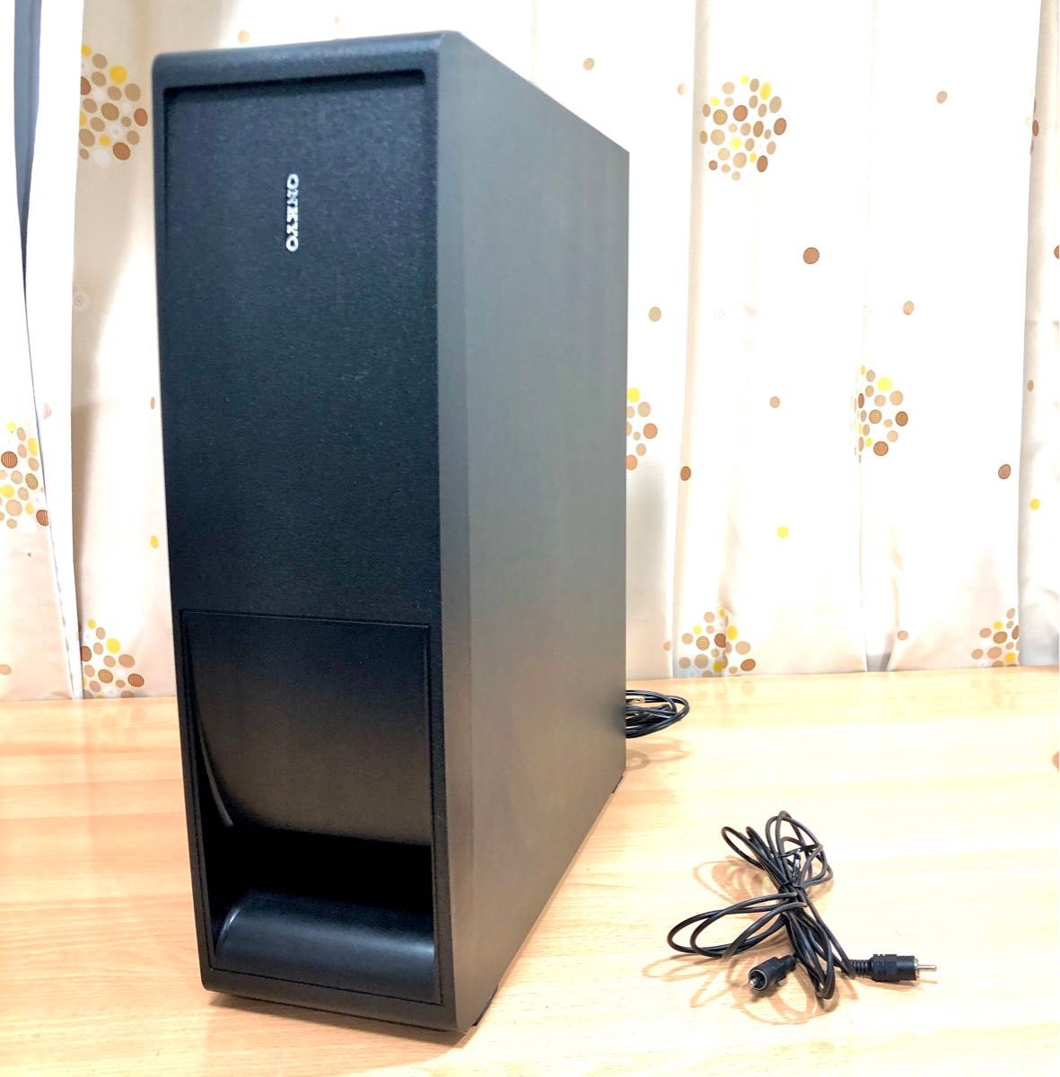 オンキョー SL-T300 美品 ONKYO サブウーファー 他社コンポに接続可能