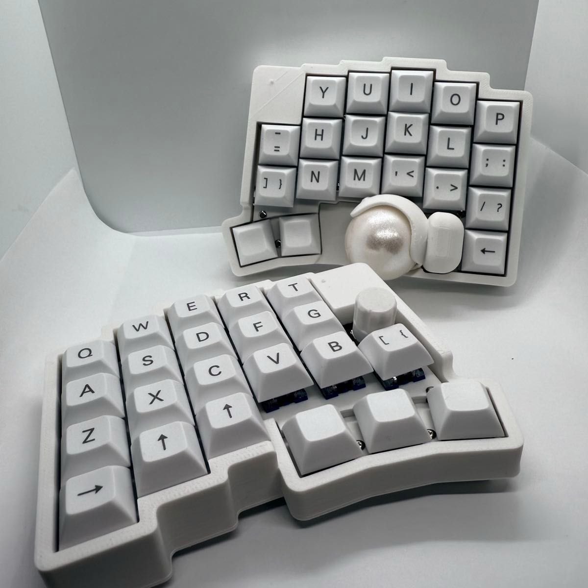 roBa 無線接続 左右分割 トラックボール キーボード｜Yahoo!フリマ（旧