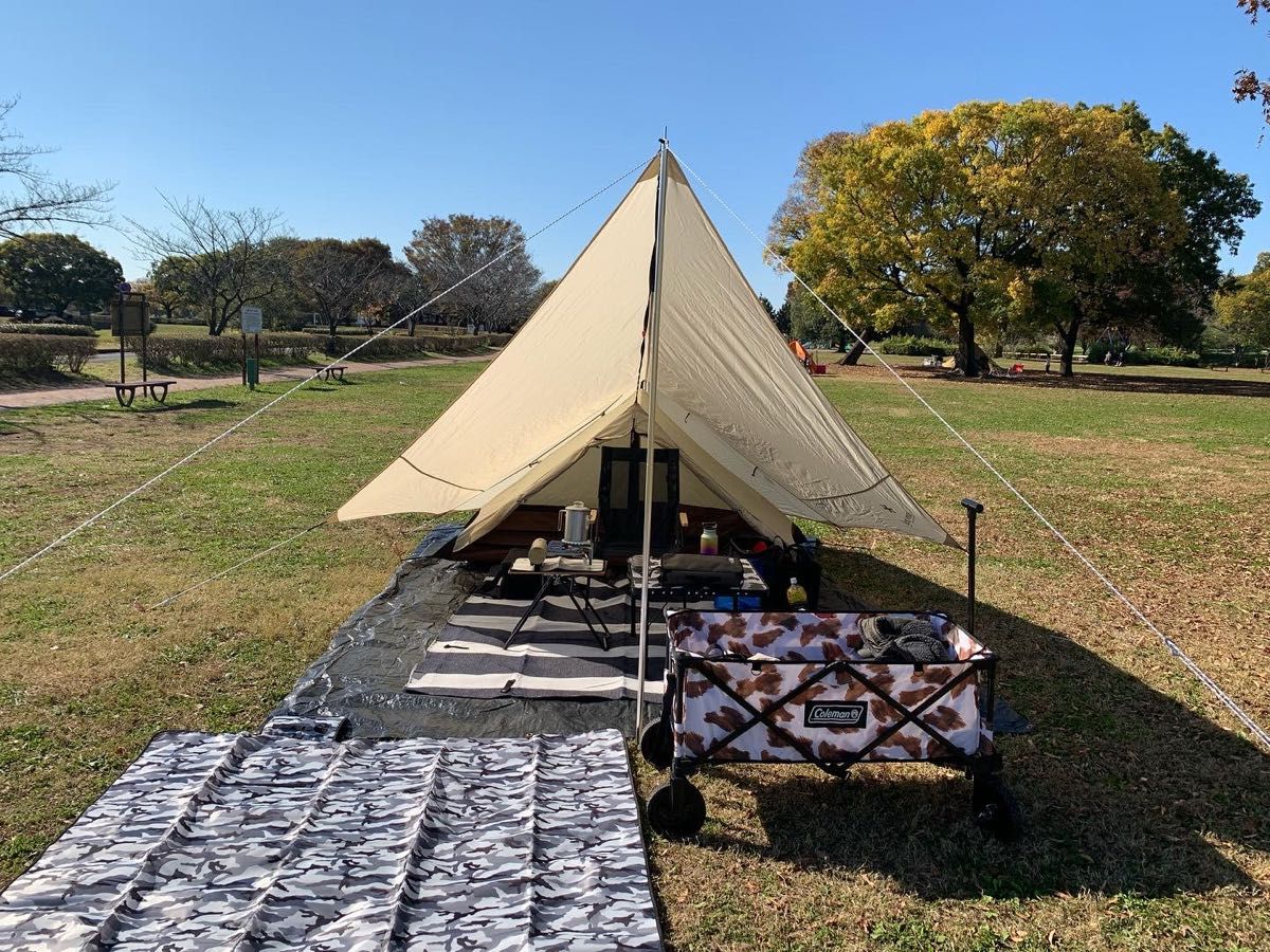 スノーピーク ヘキサイース1 アイボリー グランドシート付き snow peak