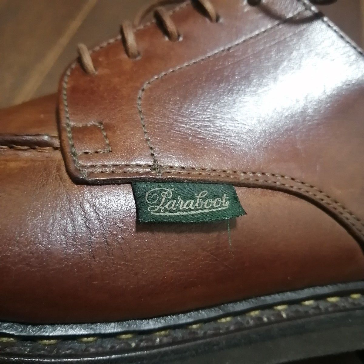 レア】ヴィンテージ 希少サイズ 6 5 パラブーツ シャンボード 99年製