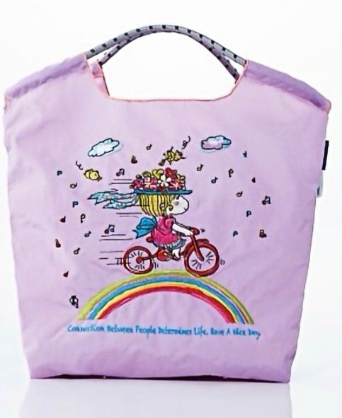 国内正規品 高島屋限定 ボールアンドチェーン 水森亜土 ライラック M