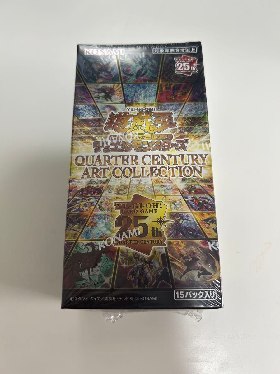 遊戯王 OCG QUARTER CENTURY ART COLLECTION 1box シュリンク付き