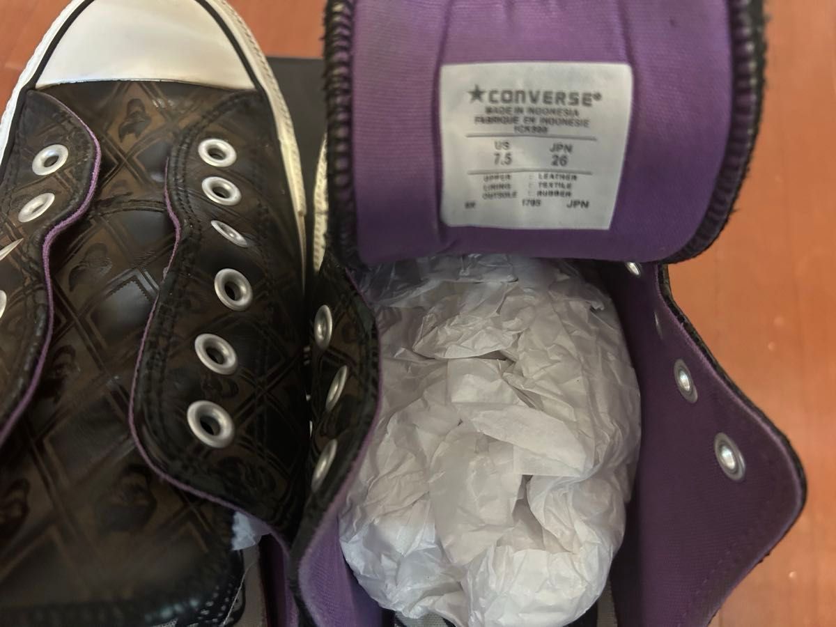 コンバース ジョジョの奇妙な冒険コラボ 受注限定生産26cm 別途