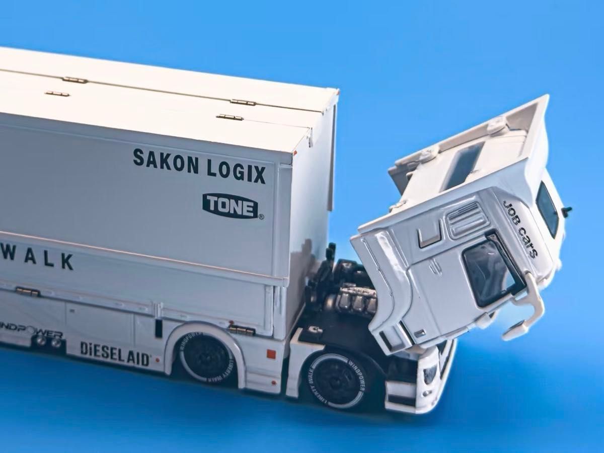 GCD 三菱ふそう リバティーウォーク カスタムトラック 1/64 LBWK