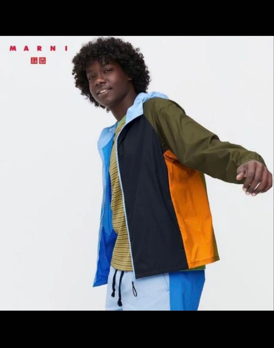 ユニクロ × MARNI マルニ ポケッタブルパーカ ナイロンジャケット