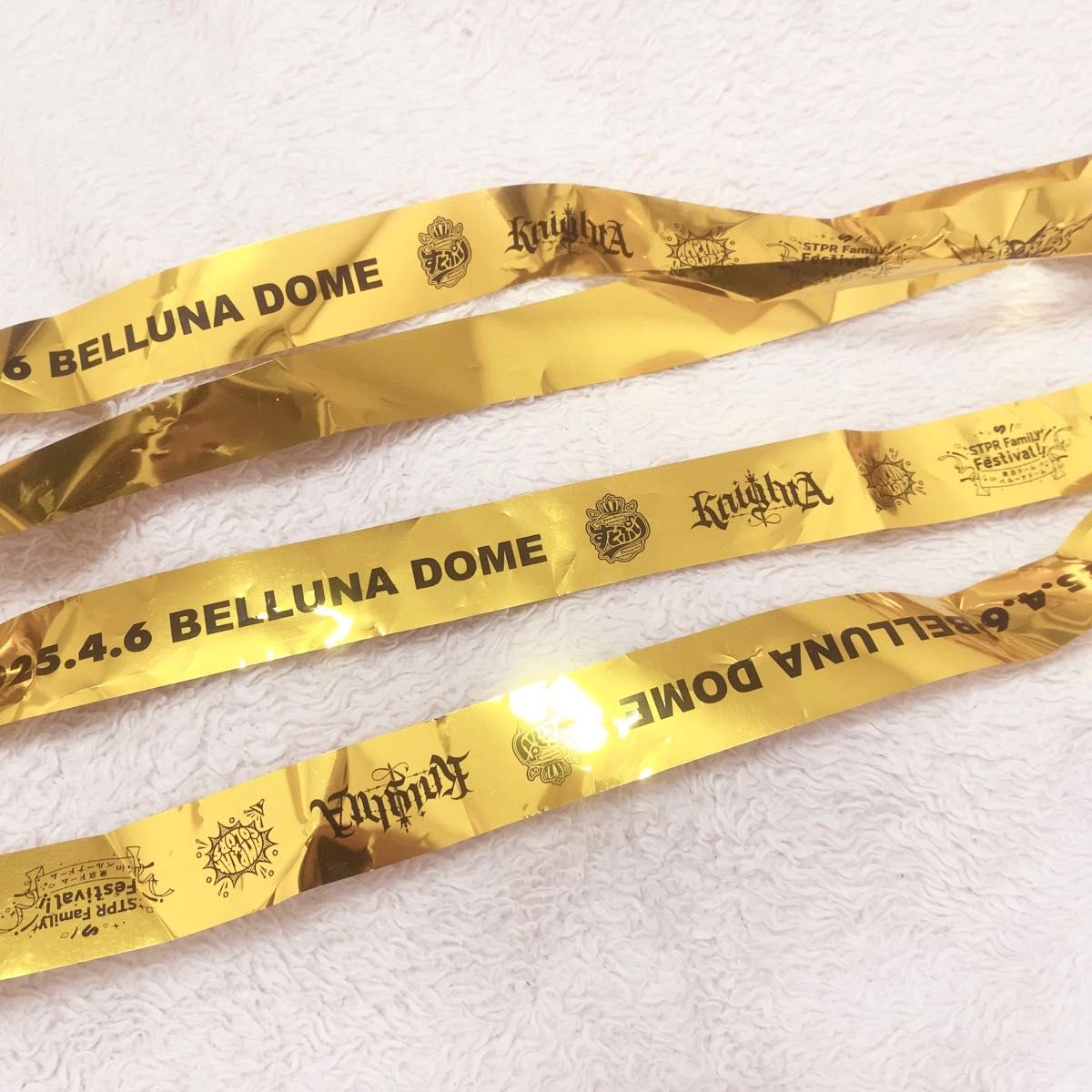 STPR Family Festival すとふぇす ベルーナドーム 銀テ 銀テープ 5日目