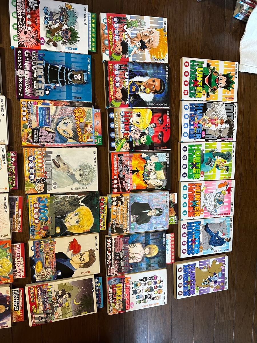 HUNTER×HUNTER ハンターハンター 全巻 初版 帯付き 広告つき 全て初版