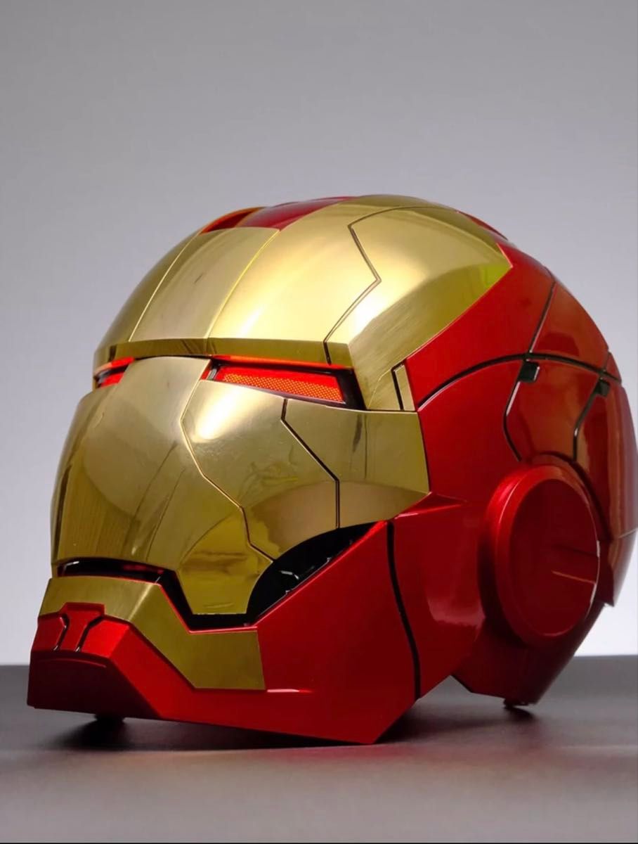 AUTOKING 1/1 アイアンマン マーク5 MK5 ヘルメット マスク ゴールド