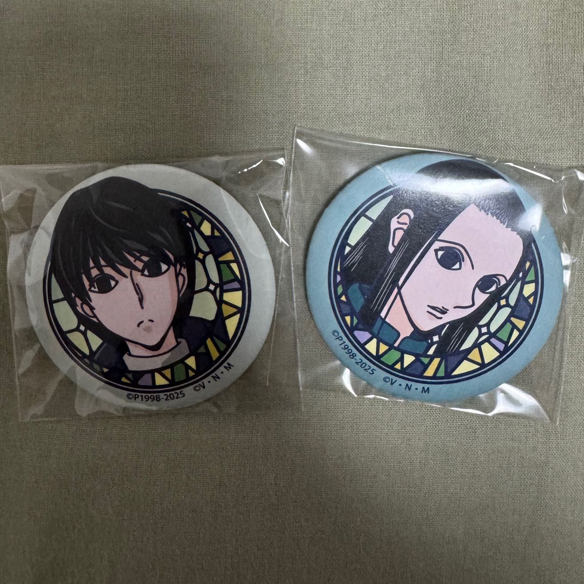 HUNTER×HUNTER 和紙缶バッジ イルミ 若イルミ セット｜Yahoo!フリマ