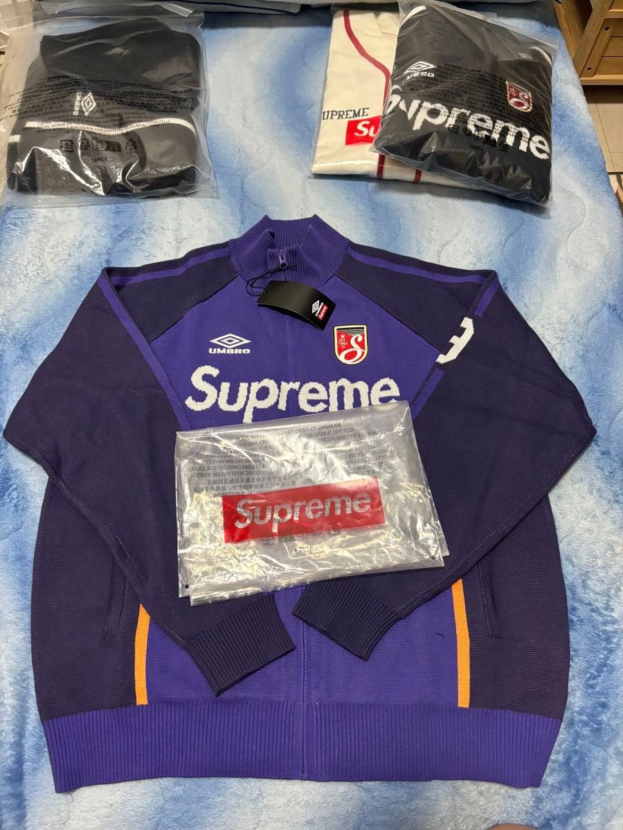 Supreme x Umbro Zip Up Sweater 