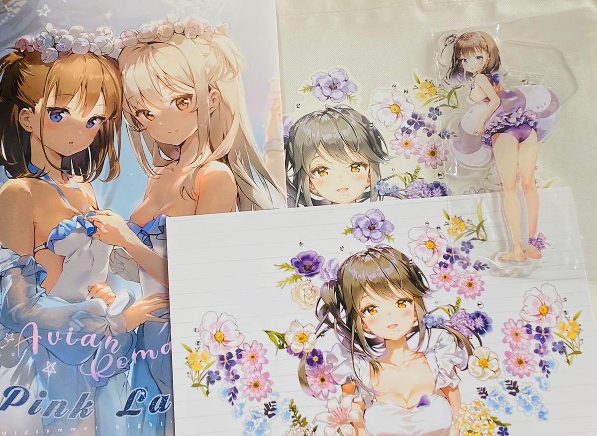 Yahoo!オークション - C96 Anmi メガネ少女 新刊セット アクリルスタン