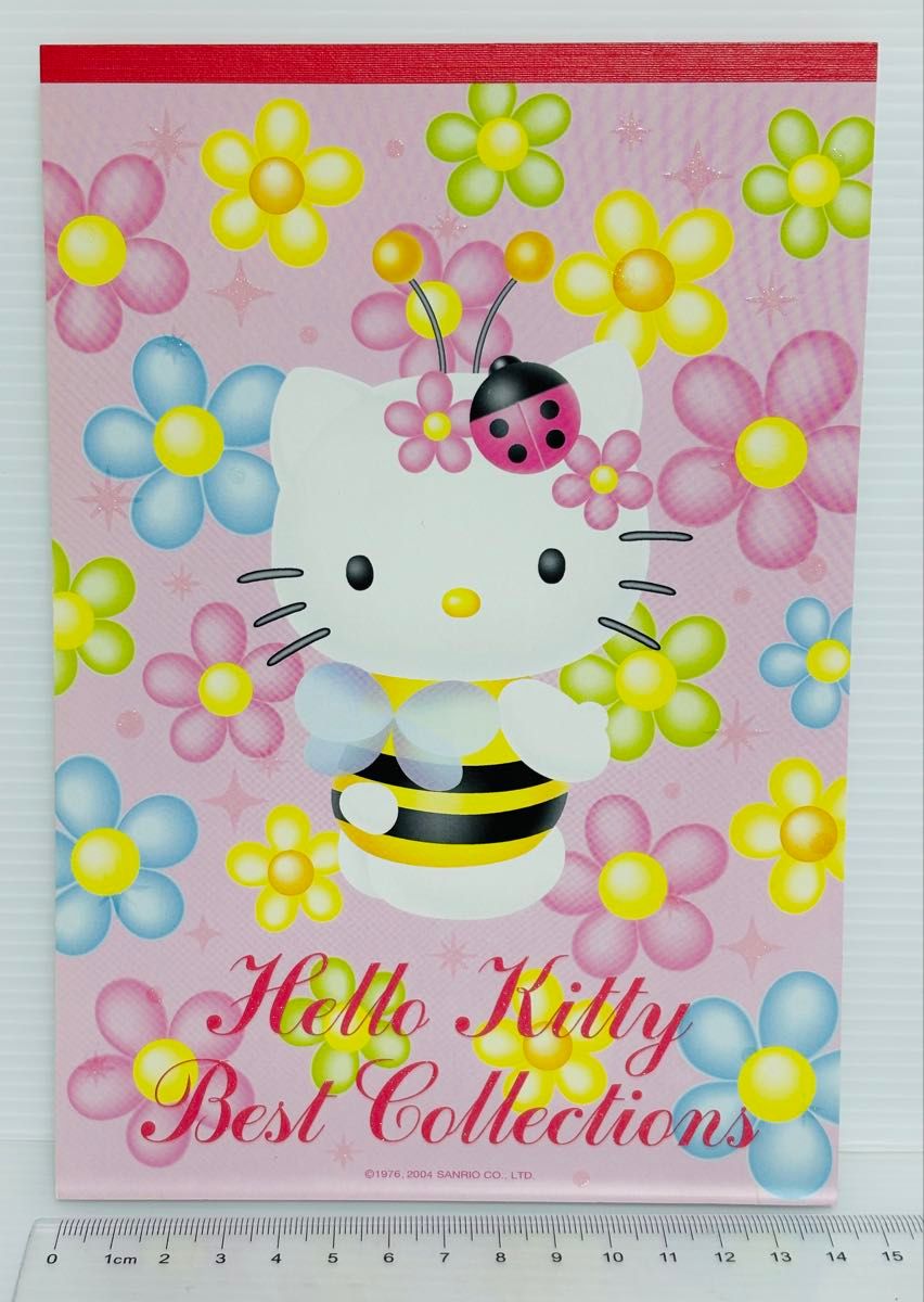 シール 24柄 大判メモ エンジェル ハローキティ メモ帳 平成レトロ