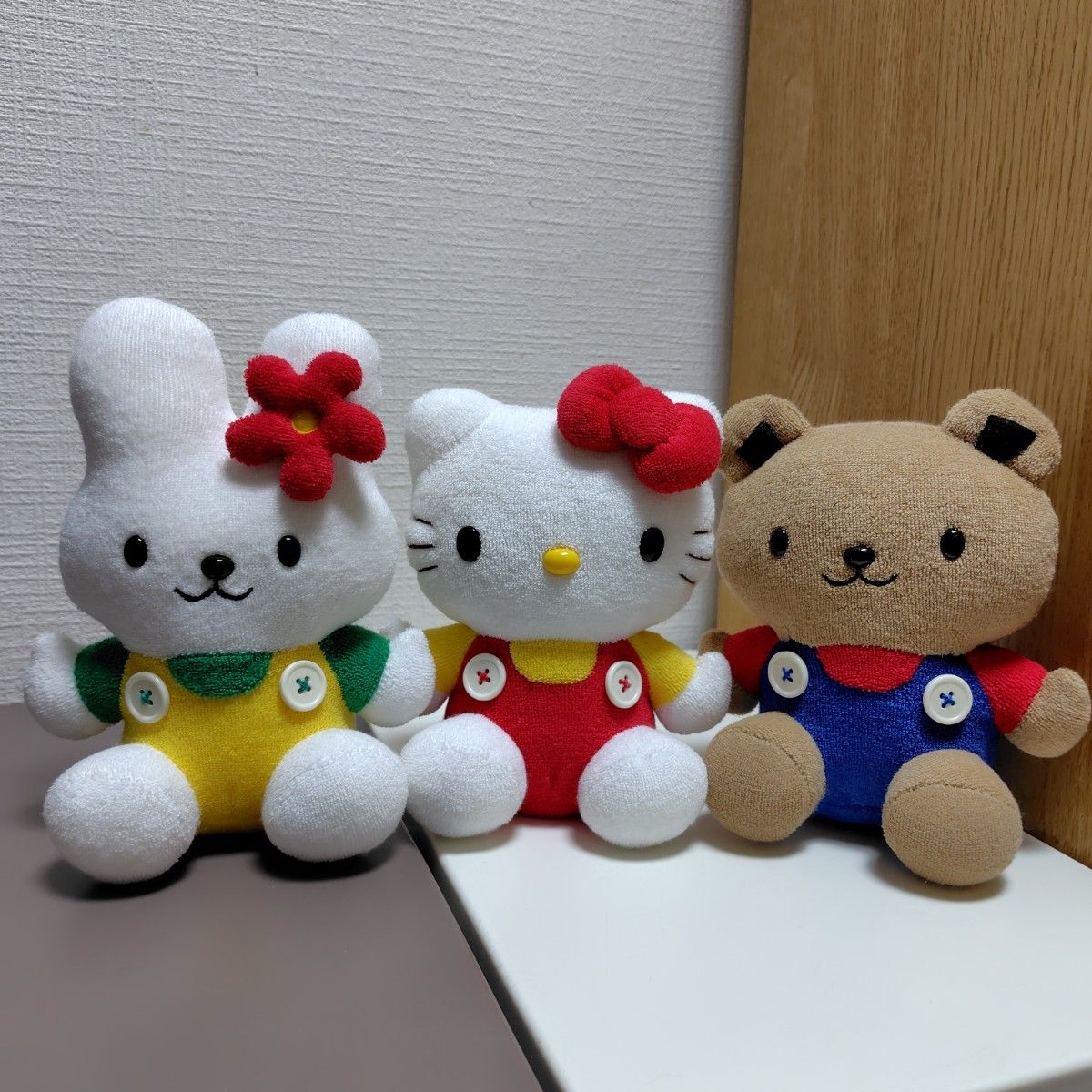 サンリオ ハローキティ お友達 ぬいぐるみ 3点セット くま うさぎ