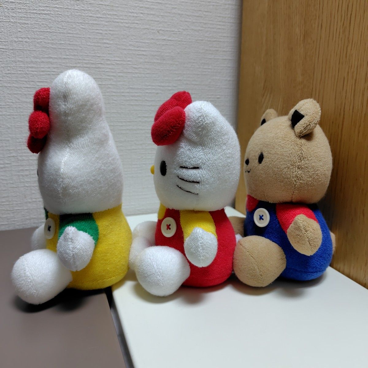 サンリオ ハローキティ お友達 ぬいぐるみ 3点セット くま うさぎ