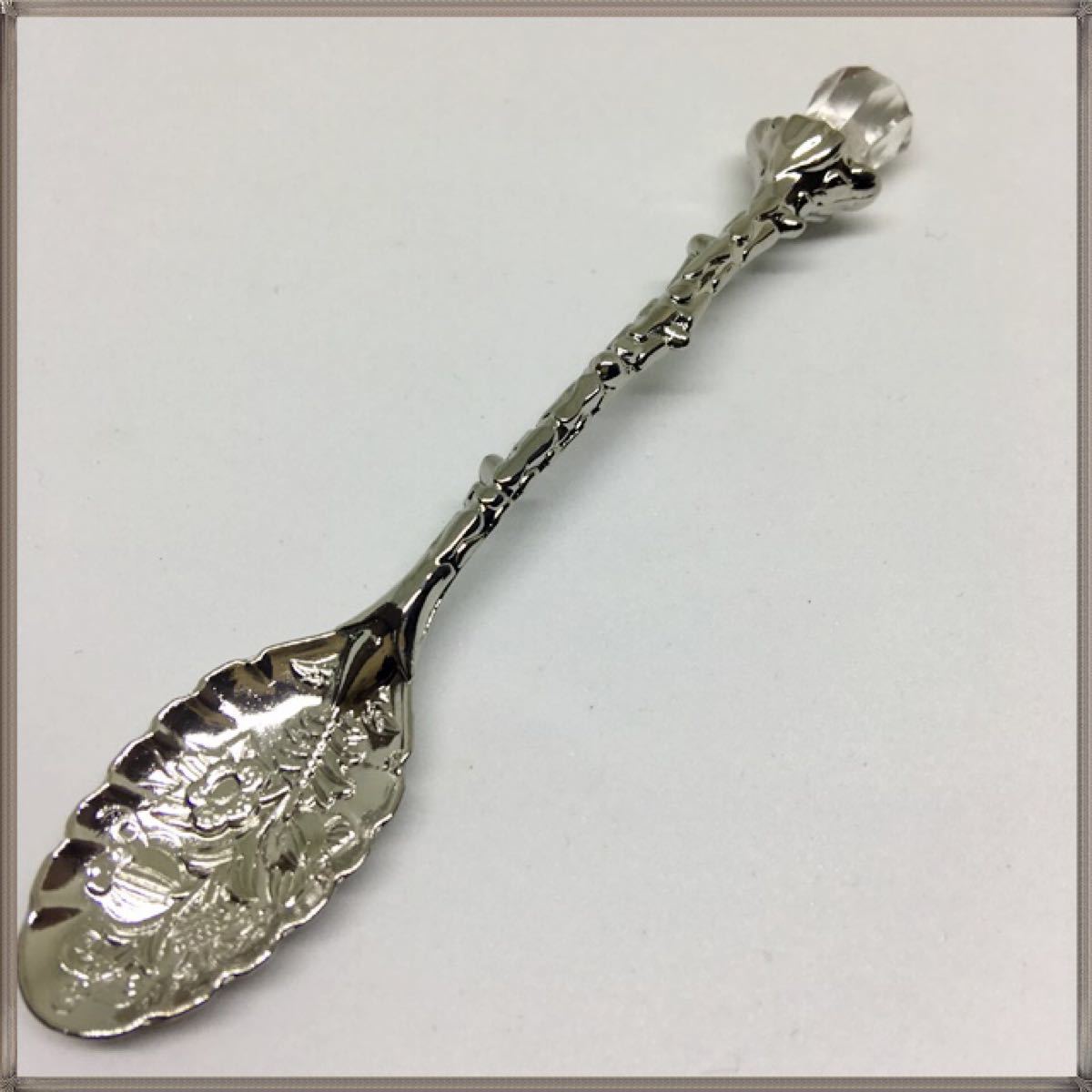 豪華】カトラリーセット シルバー 6本 ヨーロッパの王族風 スプーン