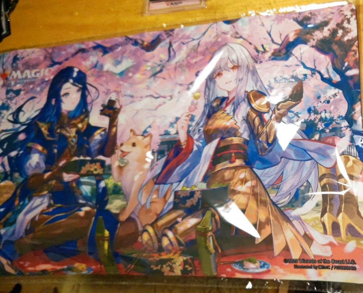 MTG 放浪皇のお花見キャンペーン 放浪皇＆ナーセット プレイマット