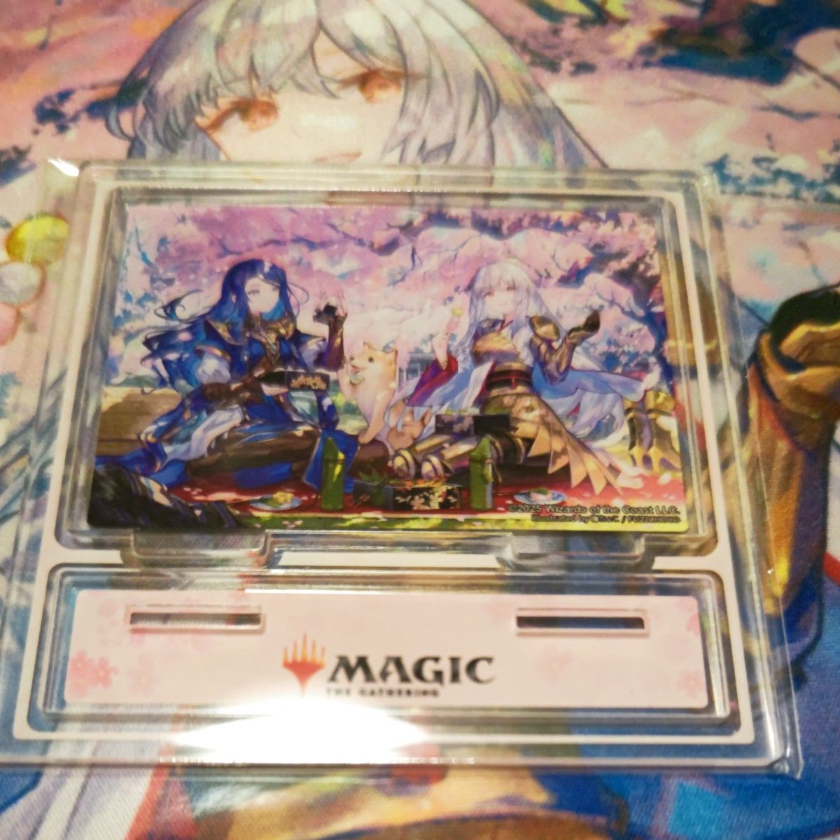放浪皇のお花見キャンペーン プレイマット スリーブ セット MTG 放浪皇