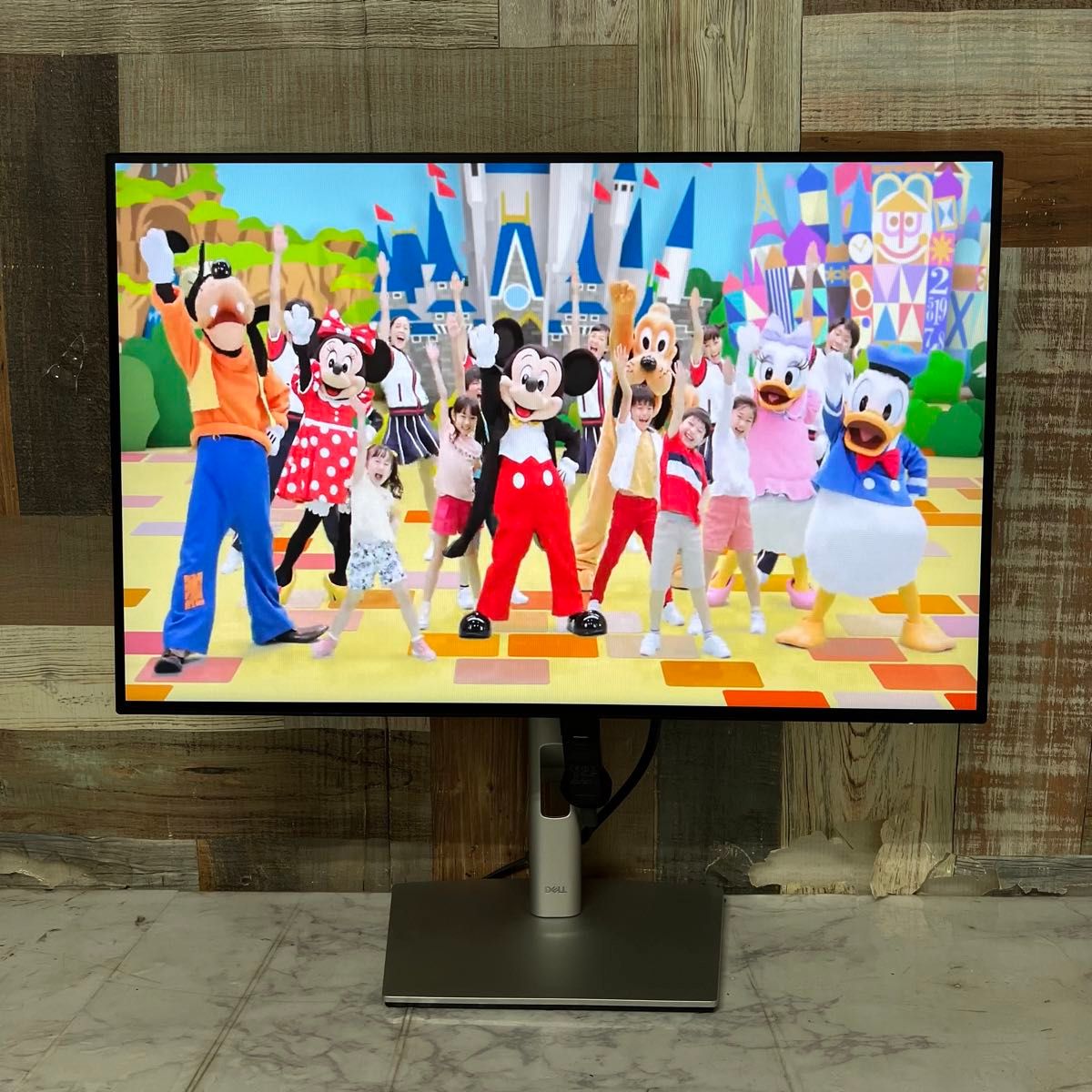 即日発送全国送料込 2年前購入 DELL24型ワイド液晶モニターブルー