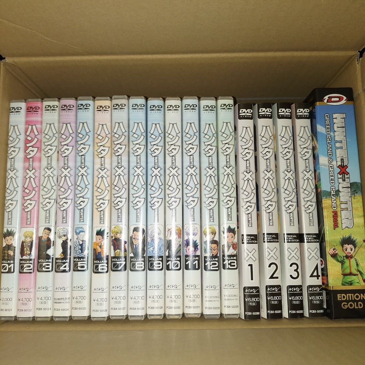 美品/国内正規品/セル版DVD ハンター×ハンター HUNTER×HUNTER 旧TV