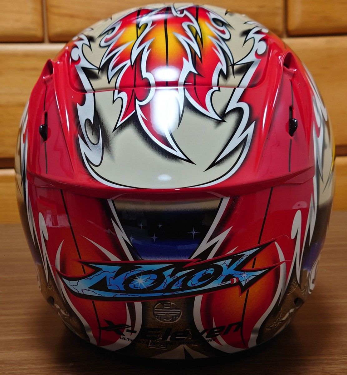 内装OK SHOEI X-Eleven Norick TC-1 Mサイズ ノリックレプリカ 阿部