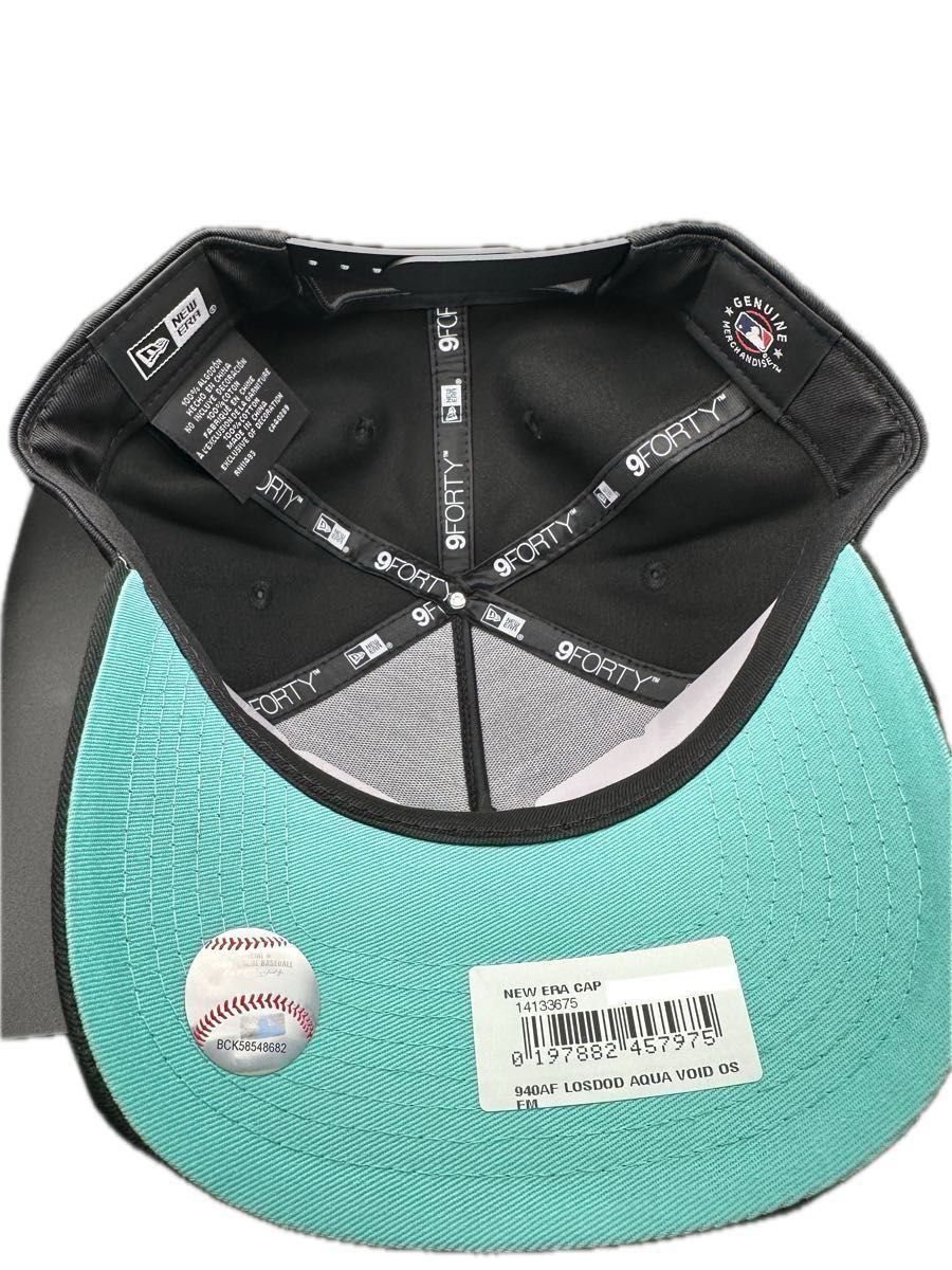 ティファニーブルー x ドジャース NEWERA キャップ 9FORTY ニューエラ