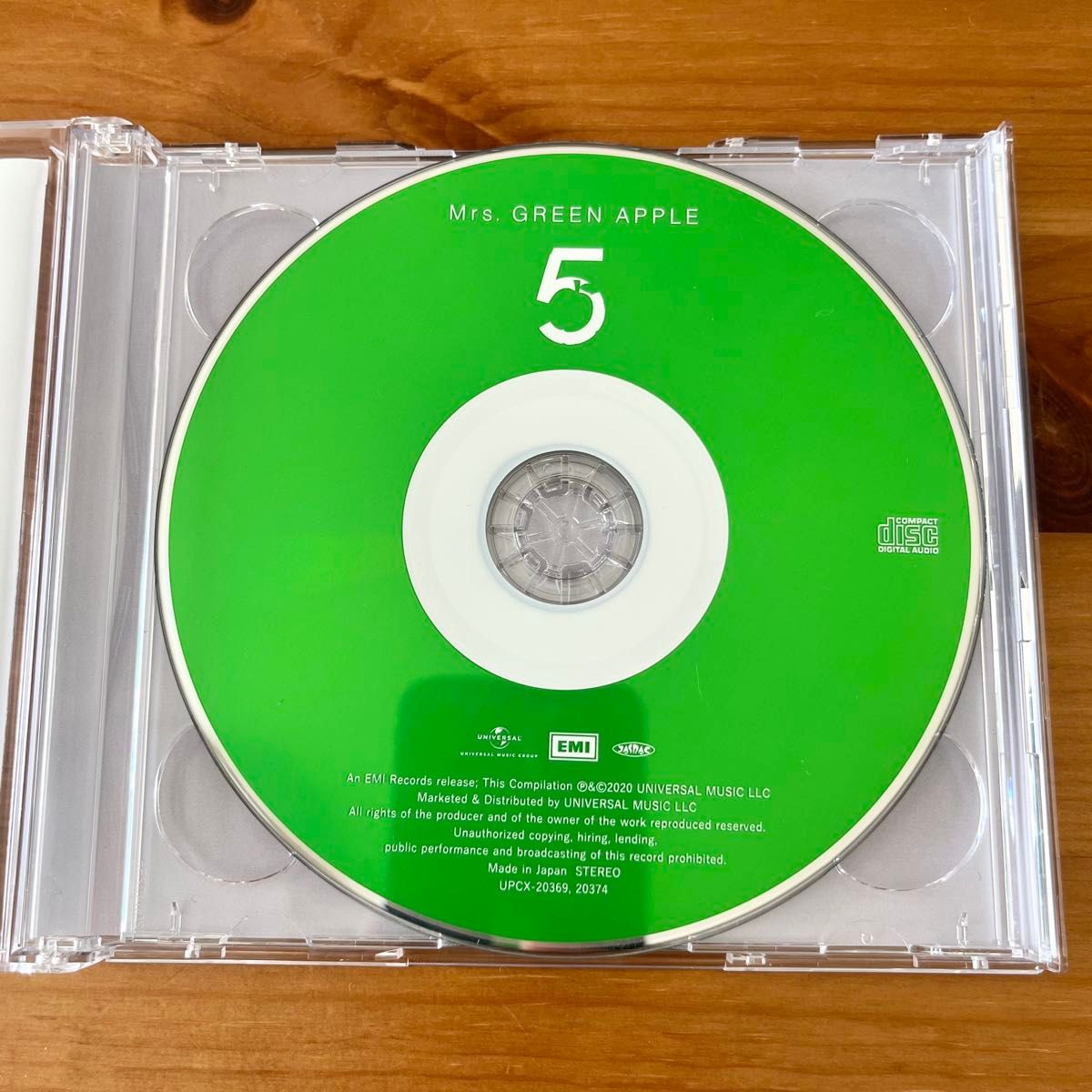 Mrs GREEN APPLE 「 5 」初回限定盤 CD+DVD｜Yahoo!フリマ（旧PayPay