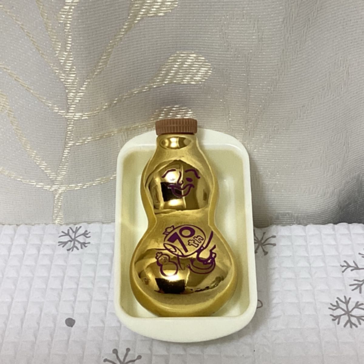 崎陽軒 70周年記念 金のひょうちゃん 醤油さし ひょうちゃん （大