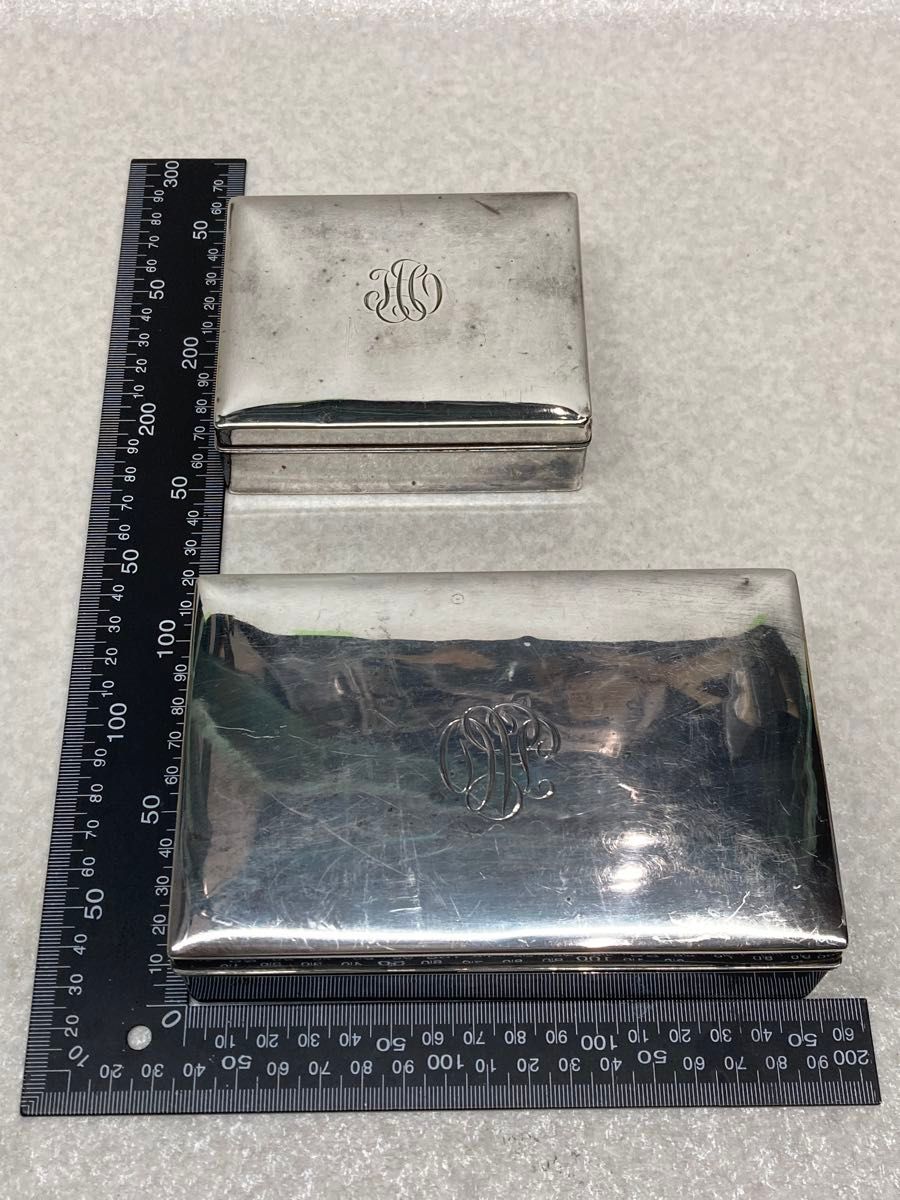 希少 ヴィンテージ K Uyeda シガレットケース Sterling Silver 950