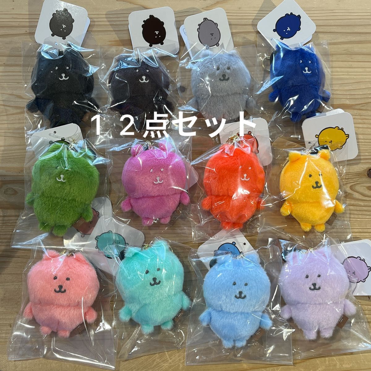 ナガノマーケット カラーなナガノのくま マスコット（全12種）｜Yahoo