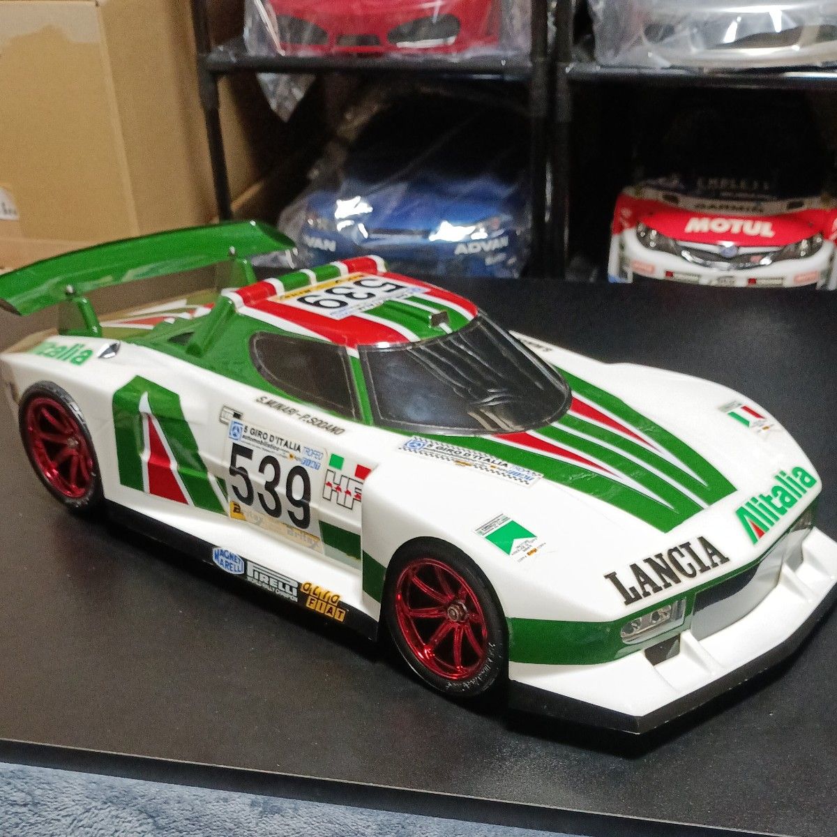 1/10 RC ジェブロンズモデル ランチア ストラトス ターボGr 5 ボディ
