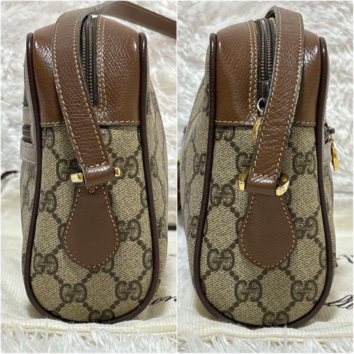 GUCCI グッチ シェリーライン ショルダーバッグ GG柄 GGスプリーム