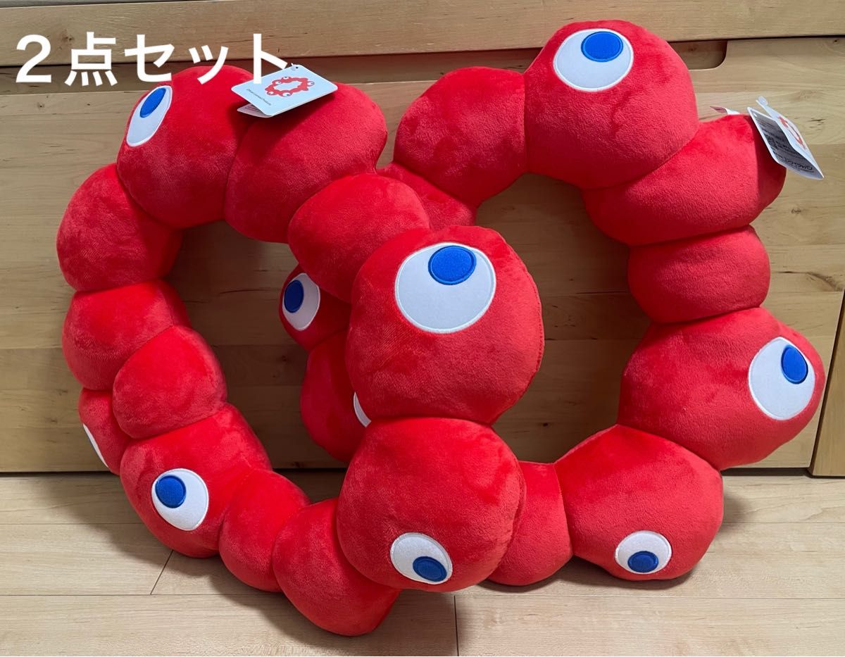 ミャクミャク なりきりクッション EXPO 2025 ロゴマーク 2点セット