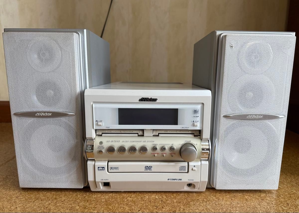 ビクター CA-UXW7DVD-S Victor MD CD TAPE コンポ｜Yahoo!フリマ（旧
