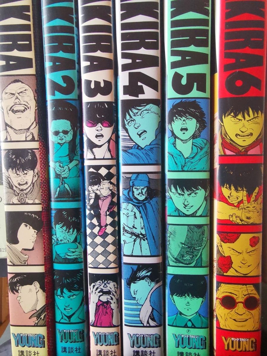 大友克洋 AKIRA 全巻セット 2巻～6巻 初版 1巻のみ2版 アキラ｜Yahoo