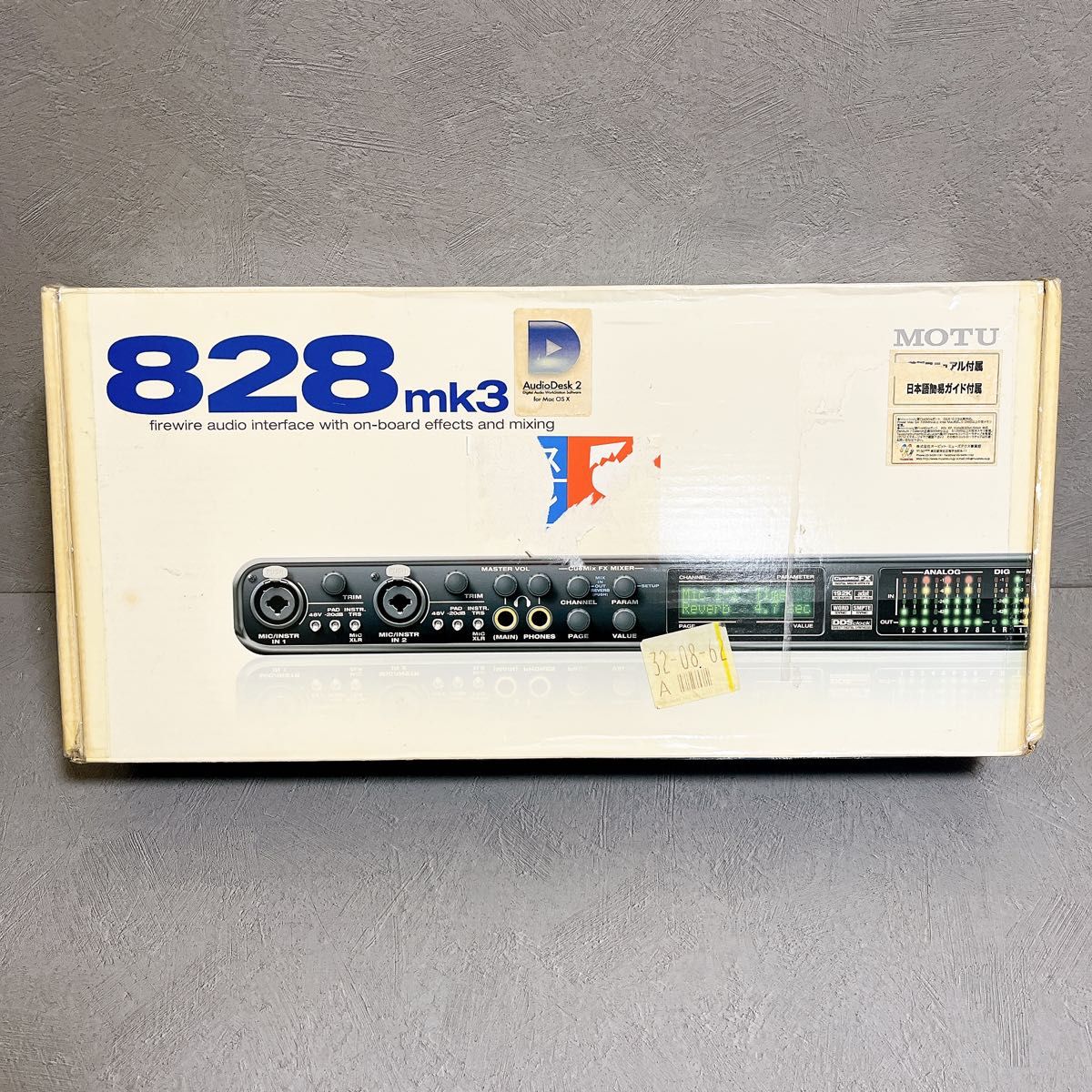 MOTU 828mk3 Fire Wire オーディオインターフェイス 音響機器｜Yahoo