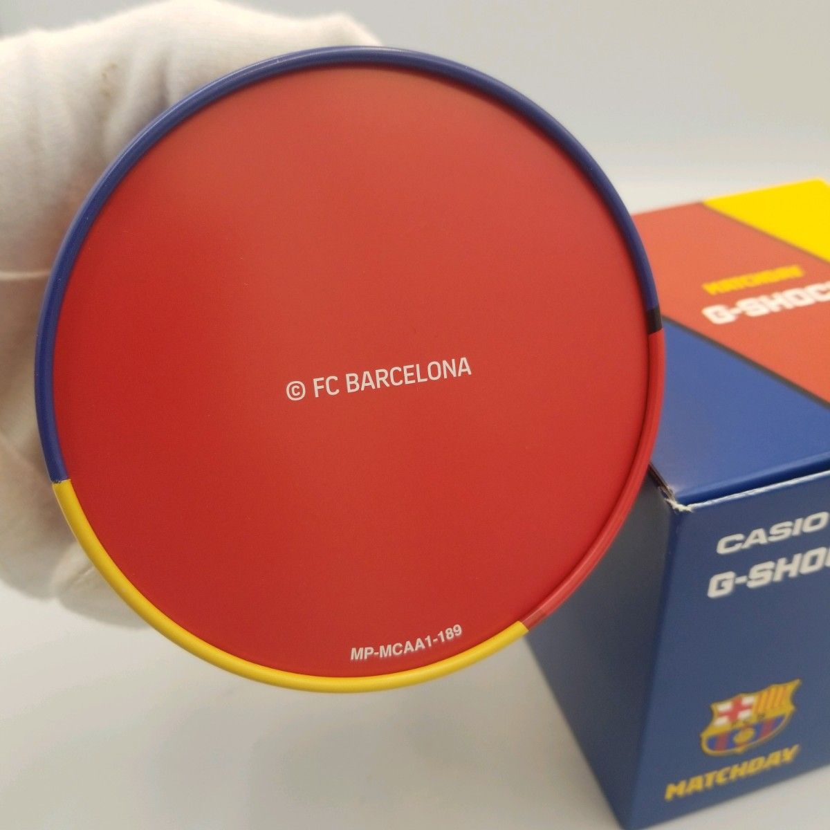 極美品】GショックFCバルセロナコラボ限定商品サッカーCASIO