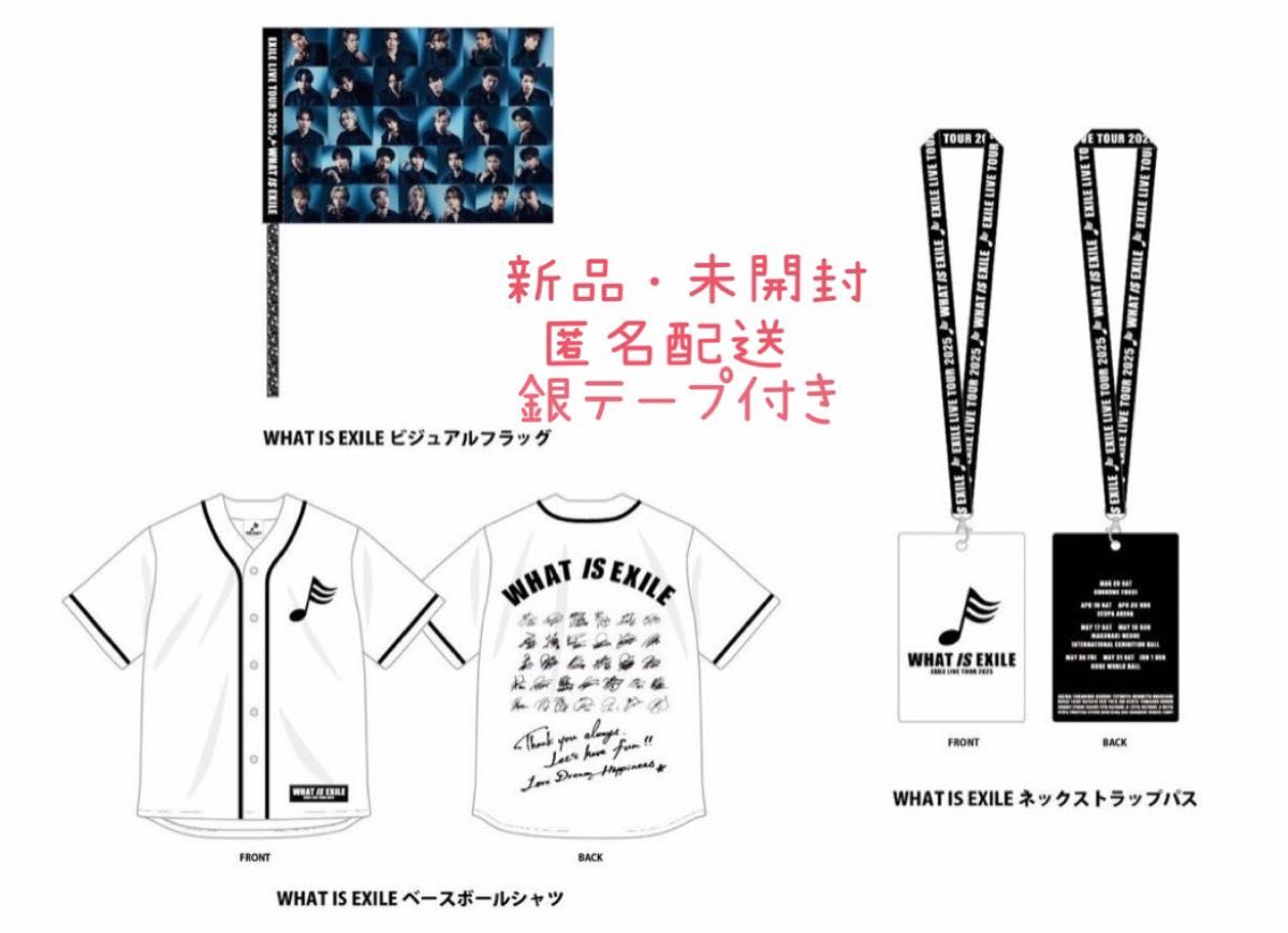 EXILE LIVE 2025 プレミアムチケット アプグレ限定グッズ + 銀テープ