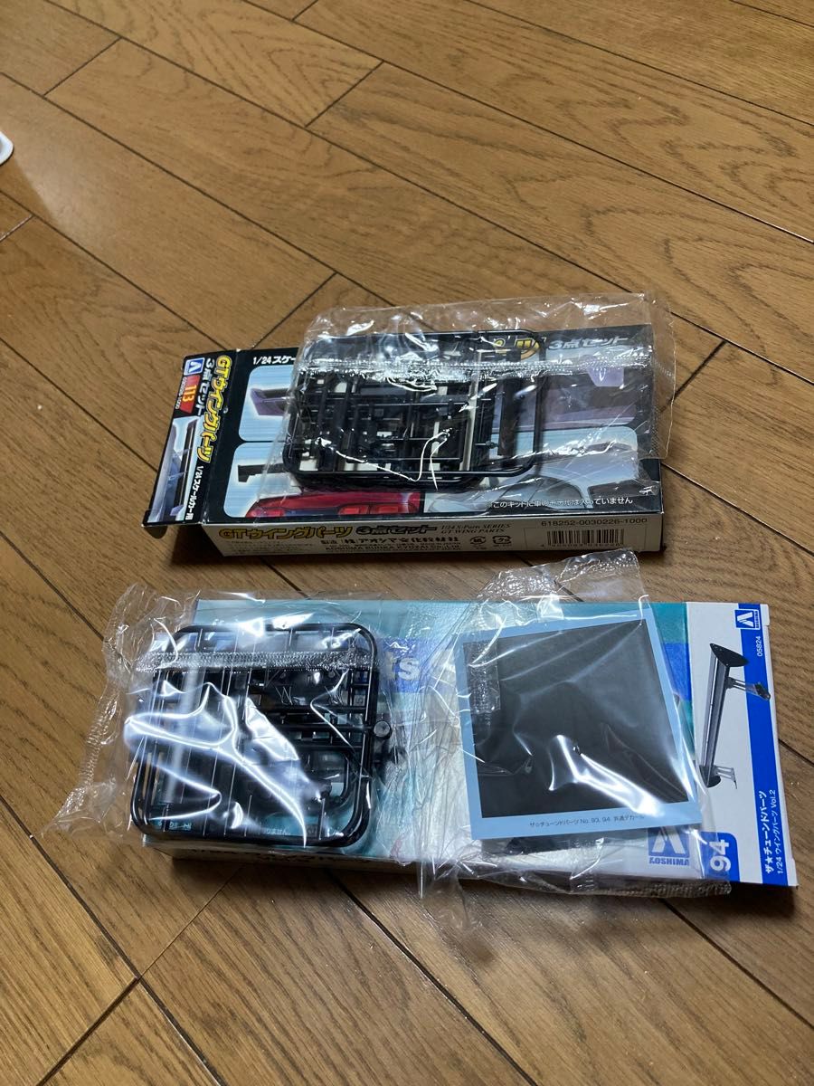 1/24 カーモデル10点+ウイング3点の 計13点セット タミヤ ハセガワ