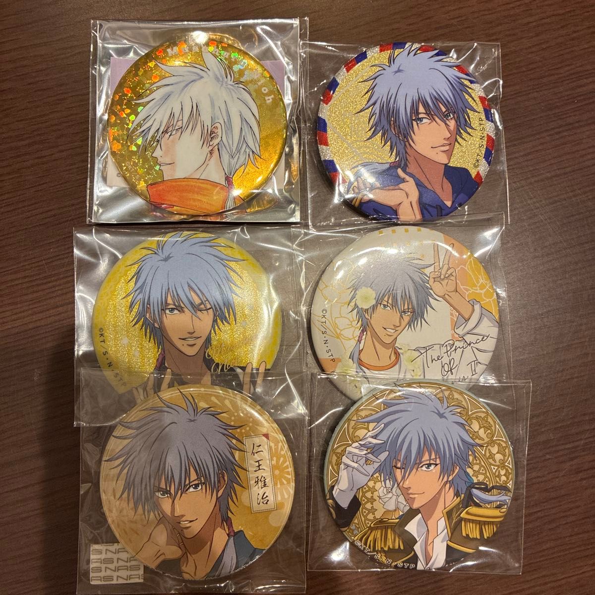 新テニスの王子様￤仁王雅治￤跡部王国缶バッジまとめ