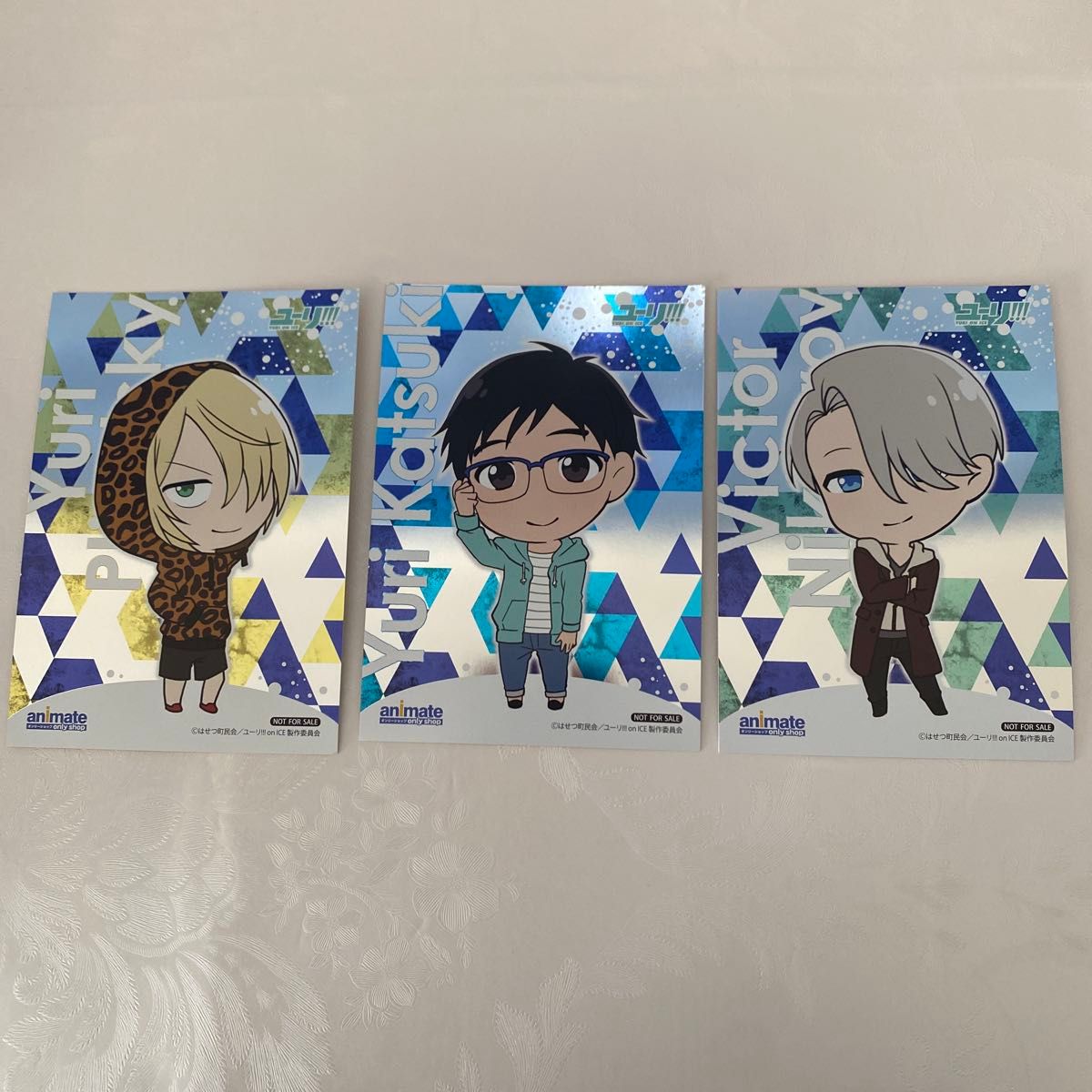 ユーリ on ICE ユーリオンアイス アニメイト 勝生 勇利 ヴィクトル