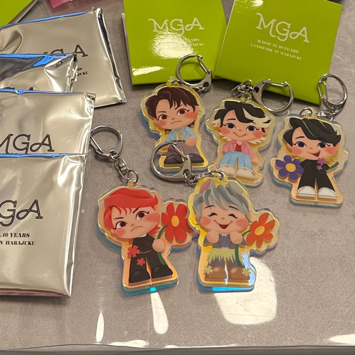 ミセスグリーンアップル ガチャ キーホルダー アクキー 5個セット