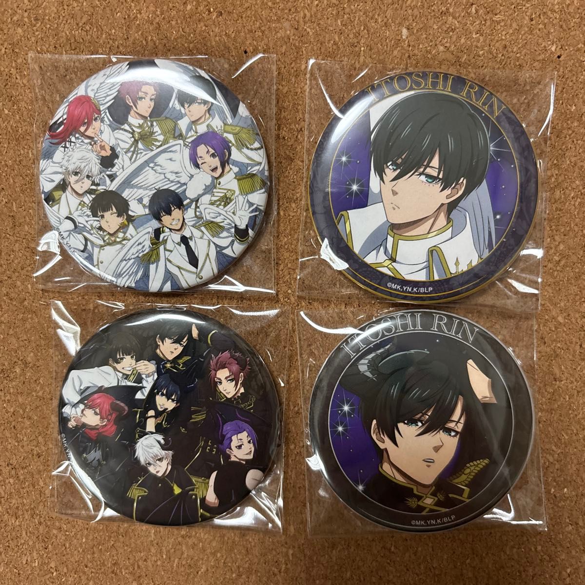 ブルーロック ブルロ ファボテリア 限定 缶バッジ 天使と悪魔 糸師凛